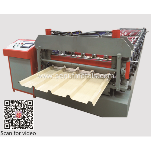 IBR-Trapezoid roof sheet roll forming machine